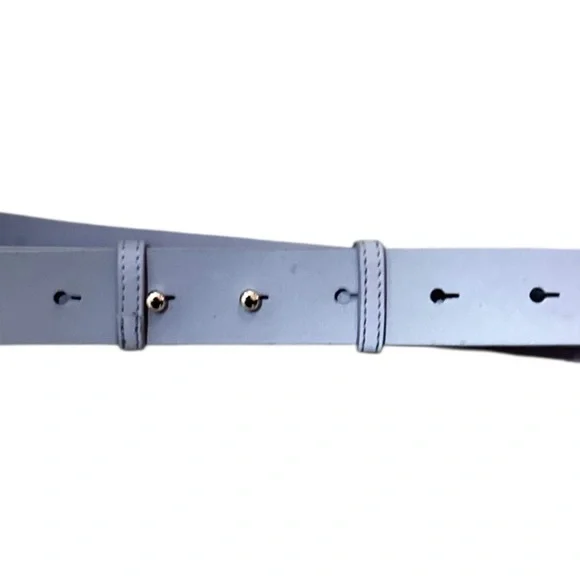 Nwot Charles & Keith Silver & light gray Crossbody Bag chain & leather straps - Picture 11 of 16